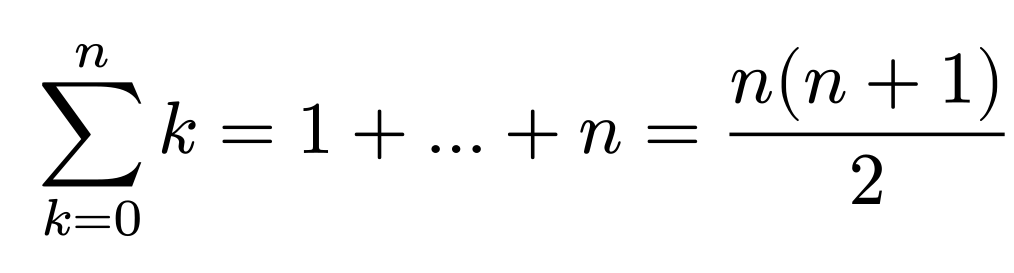 Typst:illa tuotettu kaava