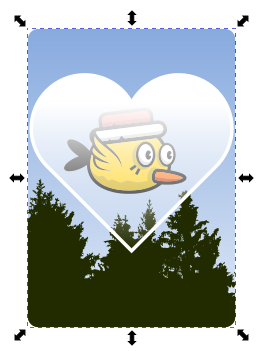 Maski käänteisenä