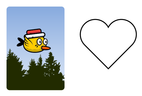 Syvättävä kuva ja rajaukseen käytettävä polku