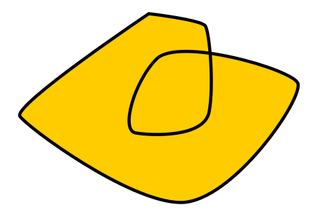 Leikkaava polku nollasta poikkeavalla täyttösäännöllä