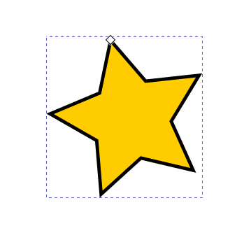 Tähti ja dynaamisen koon kahva