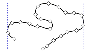 Pelkistetyn polun solmut