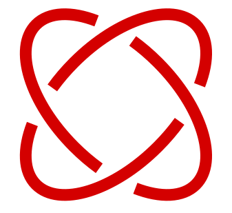 Kaksi ristiin piirrettyä ellipsiä