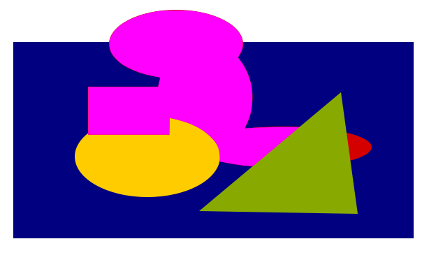 Molemmat punaisen sävyt täytetty.