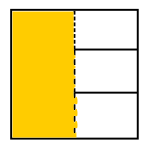 Täyttö "sulje välit" -asetuksen arvolla "large"