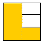 Täyttö "sulje välit" -asetuksen arvolla "medium"