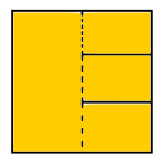 Täyttö "sulje välit" -asetuksen arvolla "none"