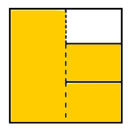 Täyttö "sulje välit" -asetuksen arvolla "small"